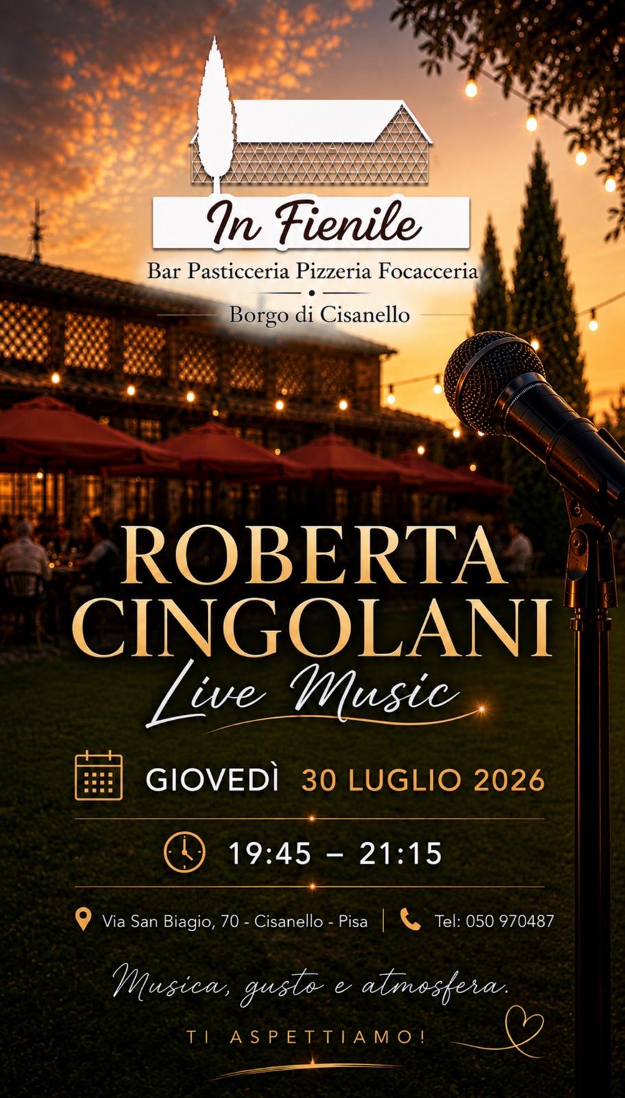 Roberta Cingolani Live Music